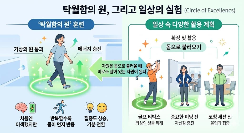 탁월함의 원, 일상의 실험