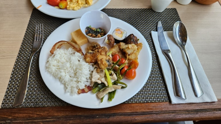 푸켓 다이아몬드 클리프 호텔 조식