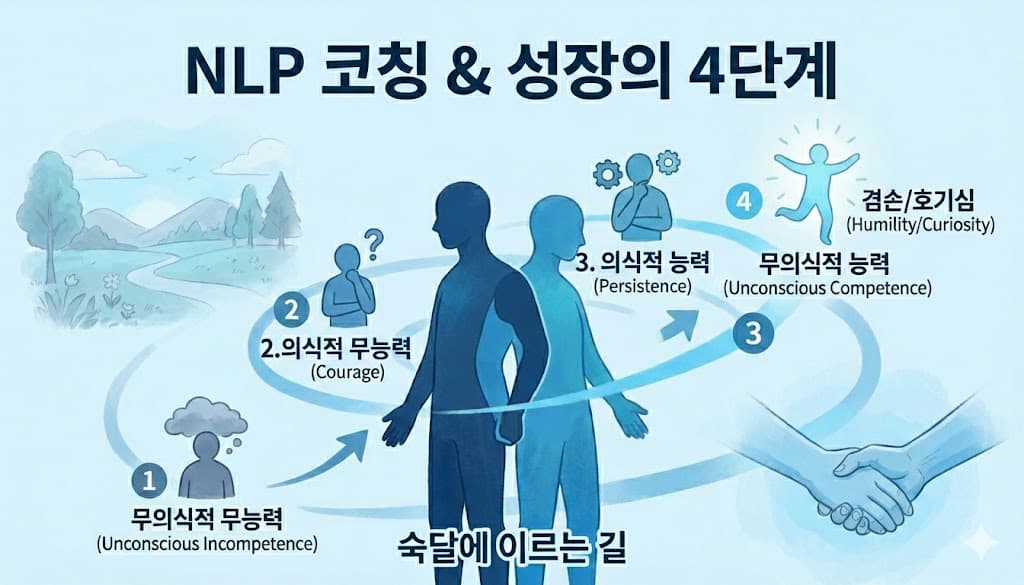 NLP 코칭 성장의 4단계