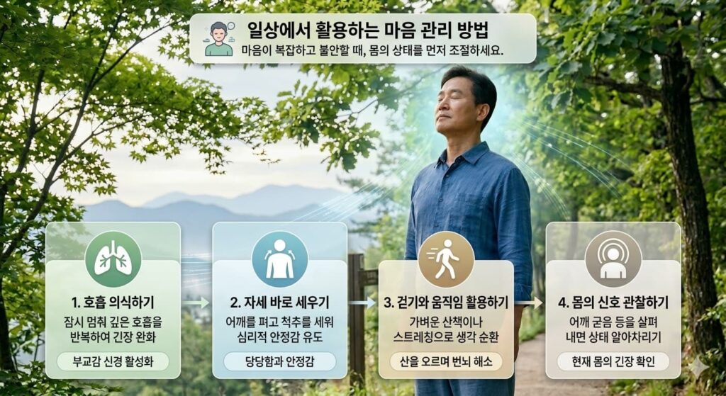 NLP 전제: 정신과 몸과 마음은 하나다 (마음 관리 방법)